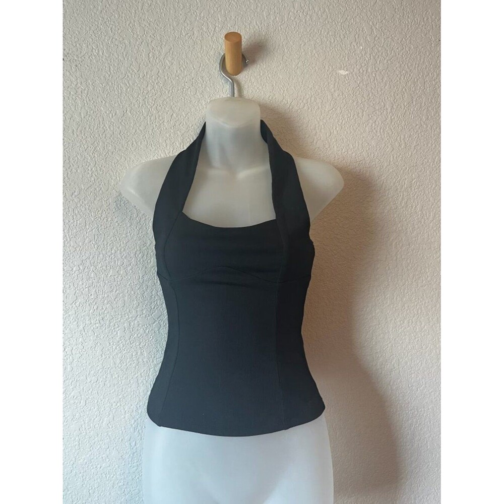 Zara Black Halter Top S